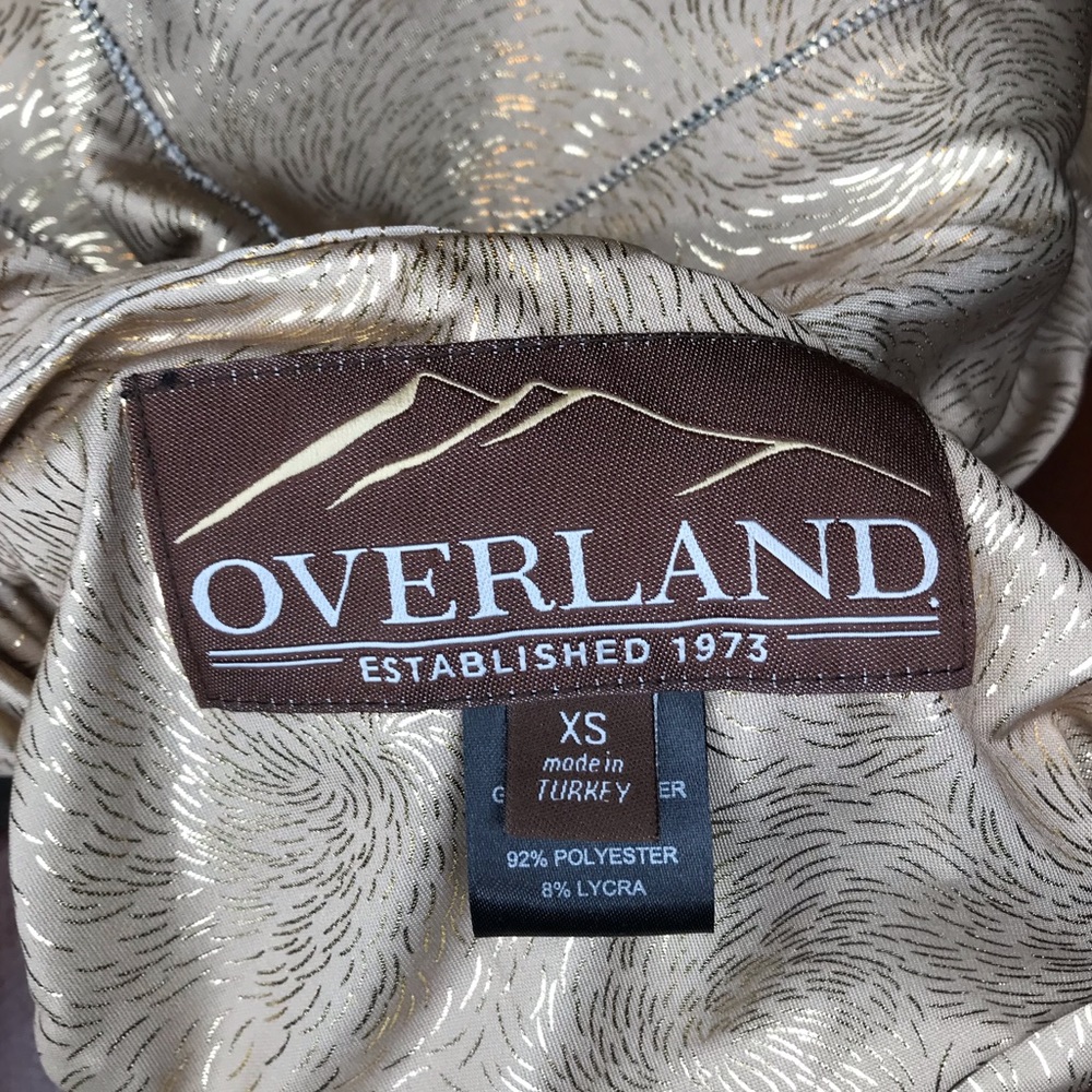 Overland Rebecca Lambskin Leather Jacket -XS/S - Picture 15 of 17